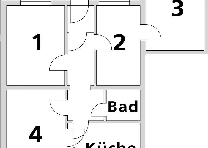 Messe-apartment, 4 Schlafzimmer, 80 Qm, Garten - 6 Km Zur Messe, Verkehrsguenstig, Ruhig, Parkplaetze *